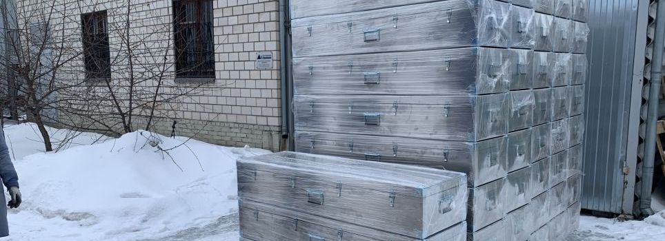 Алюминиевые и оцинкованные ящики Олимп. Изготовление ложементов.