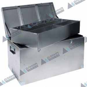 Ящик для инструмента алюминиевый Олимп 750х400х400