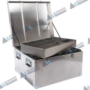 Ящик для инструмента алюминиевый Олимп 650х600х350